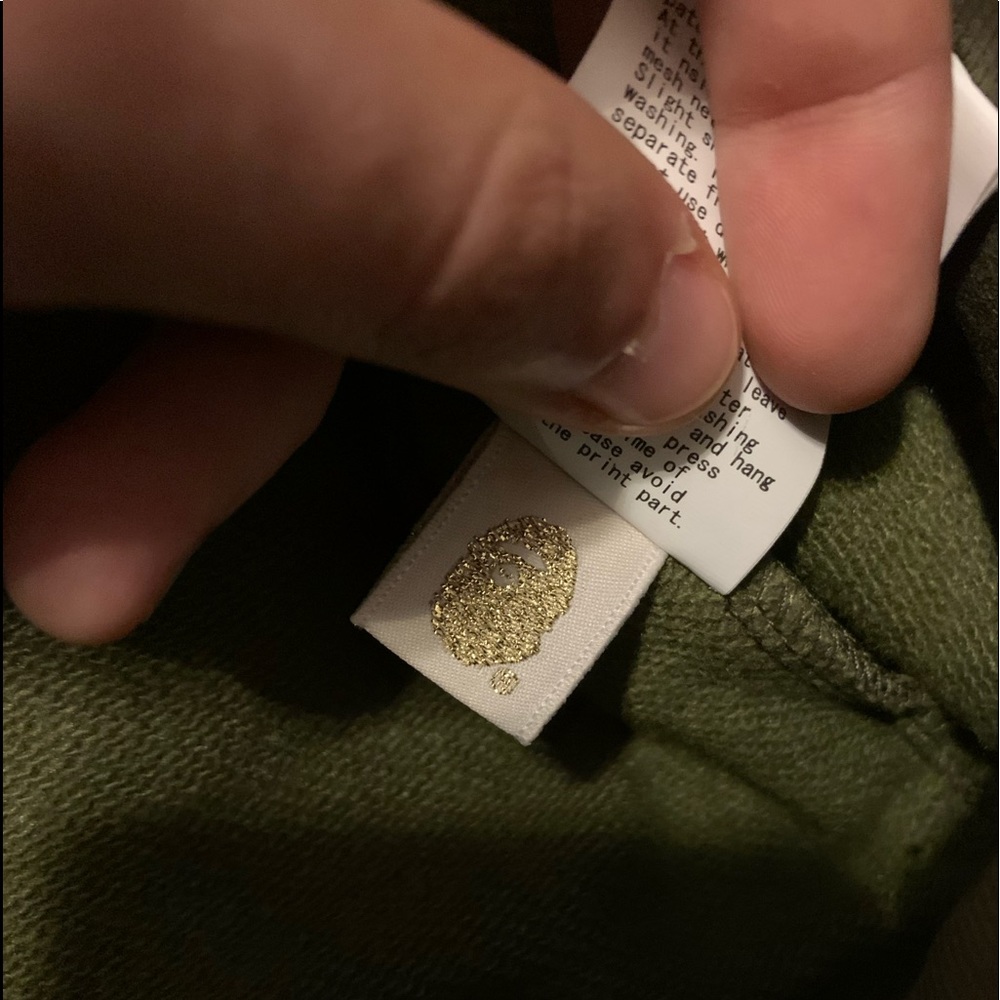 Bape OG Green Camo Joggers / Sweatpants - Picture 6 of 6